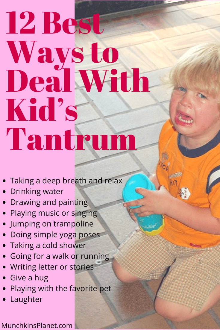 best ways to deal with kids tantrum