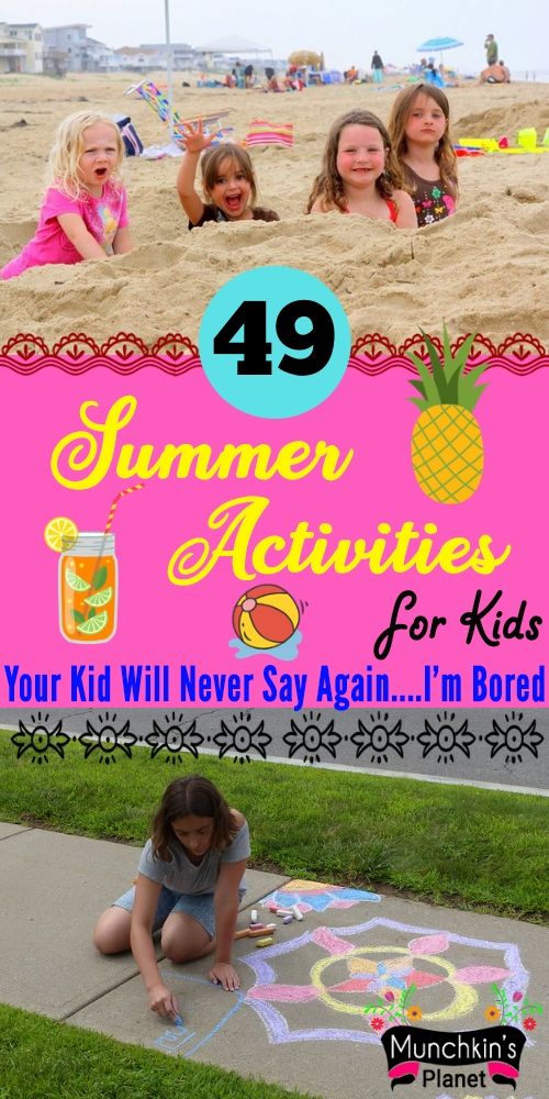 summer asctivities for kids