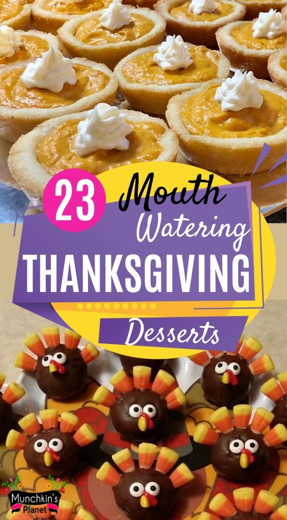 23 Mouth-Watering Easy Thanksgiving Dessert Recipes