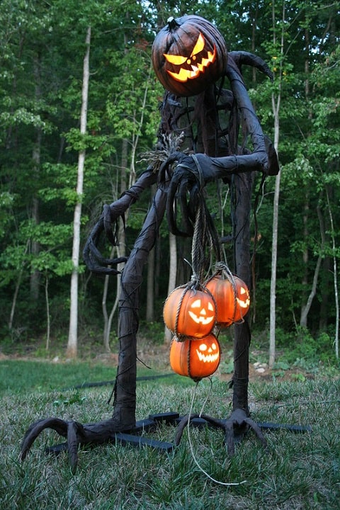 la plus effrayante décoration d'halloween exterieur