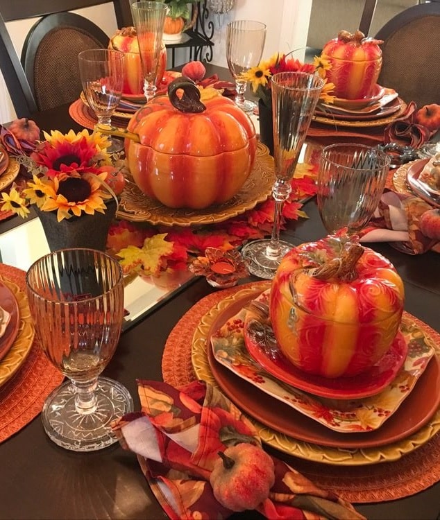 thanksgiving table setting ideas 1