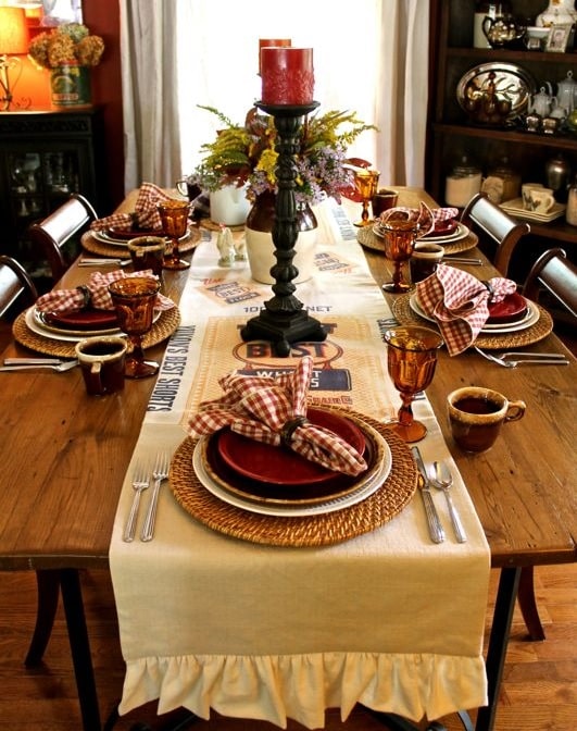 thanksgiving table setting ideas 14