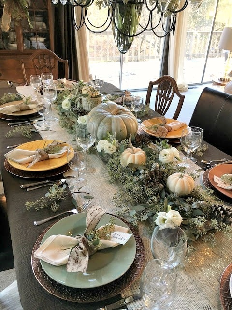 thanksgiving table setting ideas 19