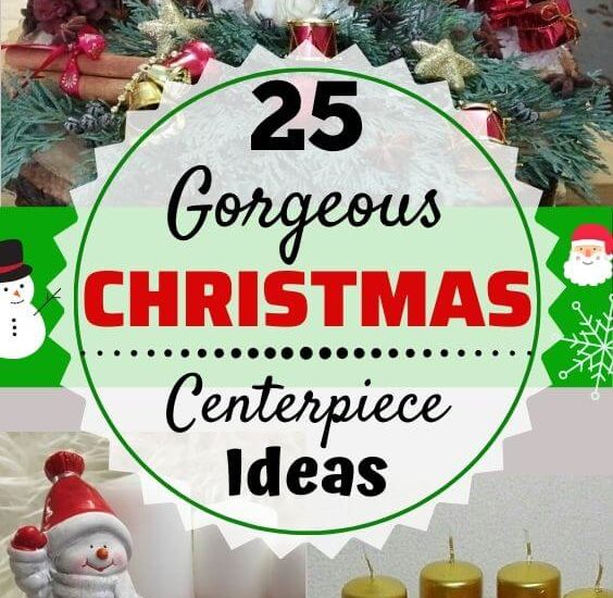 25 Gorgeous Christmas Table Centerpieces Decoration Ideas | Munchkins ...