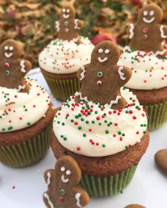 Easy Christmas cupcakes Ideas 1