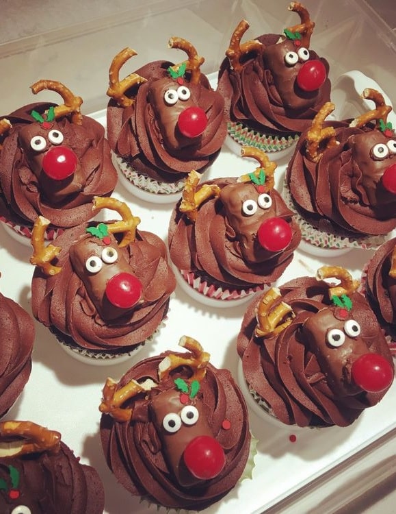 Easy Christmas cupcakes Ideas 3