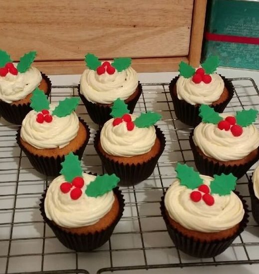 Easy Christmas cupcakes Ideas 8