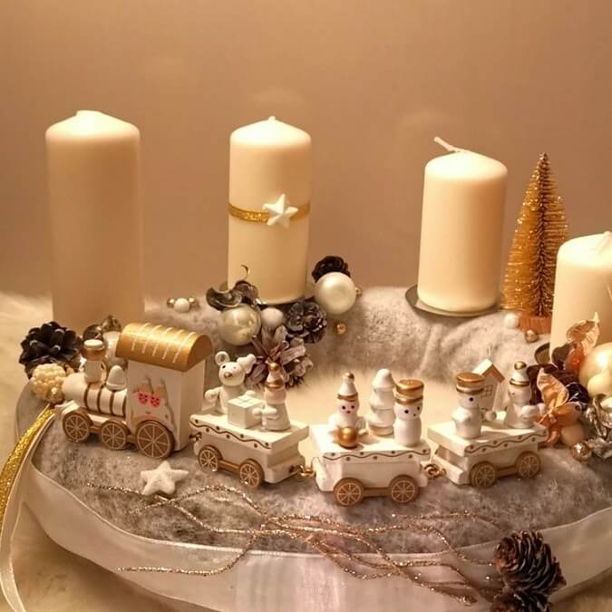 christmas table centerpieces decorations ideas 1