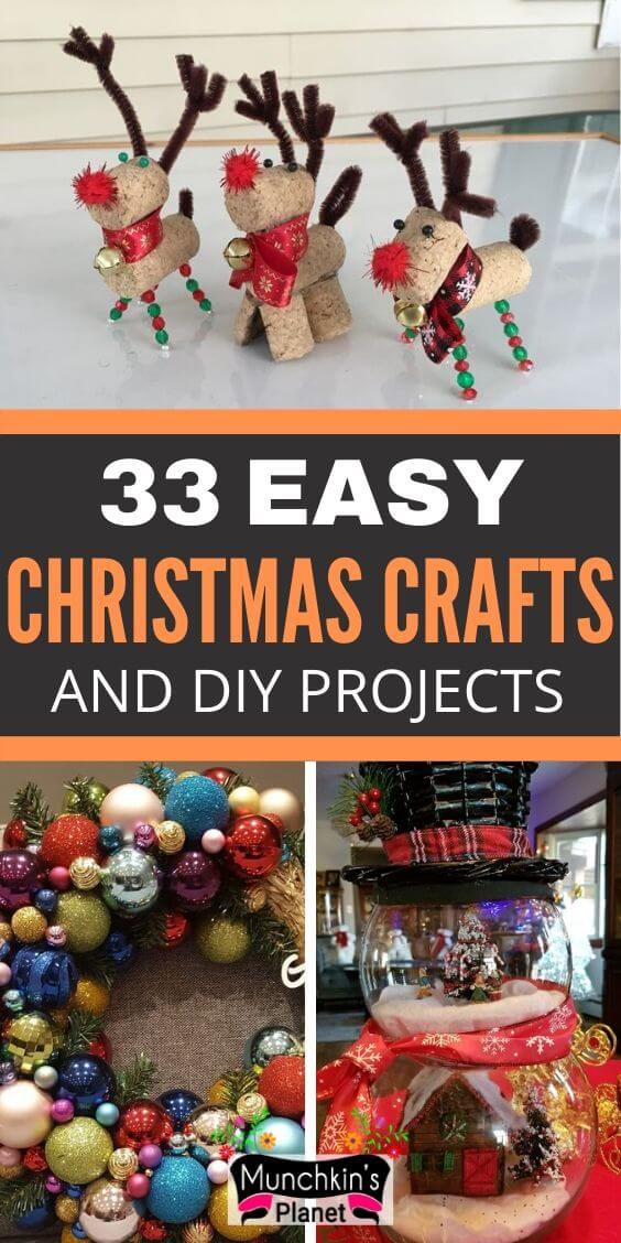 easy christmas crafts diy projects