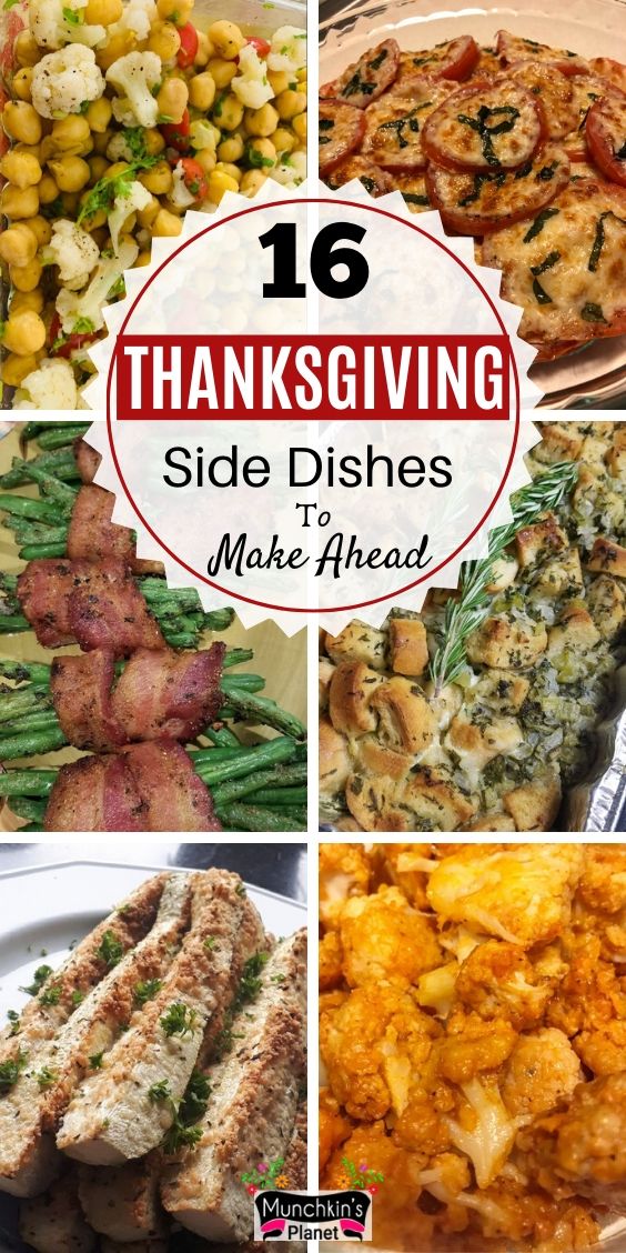 Easy Thanksgiving Side Dishes You Can Make Ahead