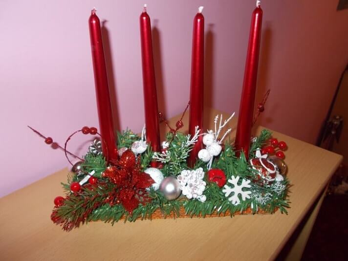 christmas table centerpieces decorations ideas 14