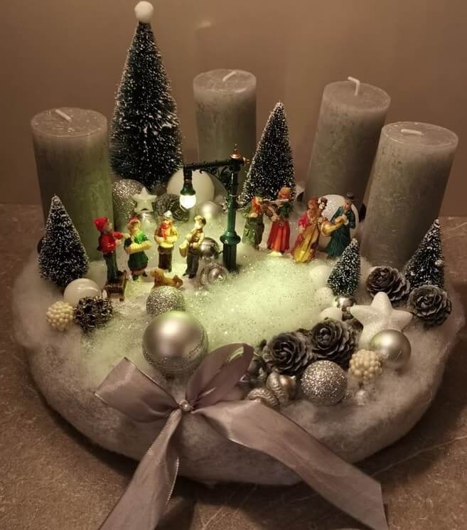 christmas table centerpieces decorations ideas 20