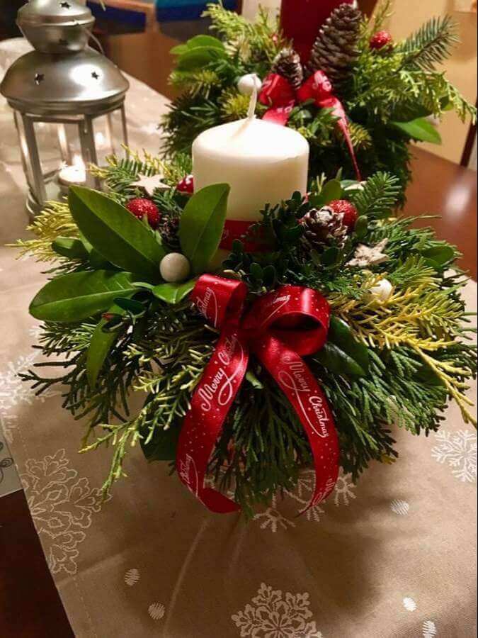 christmas table centerpieces decorations ideas 23