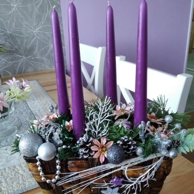 christmas table centerpieces decorations ideas 24