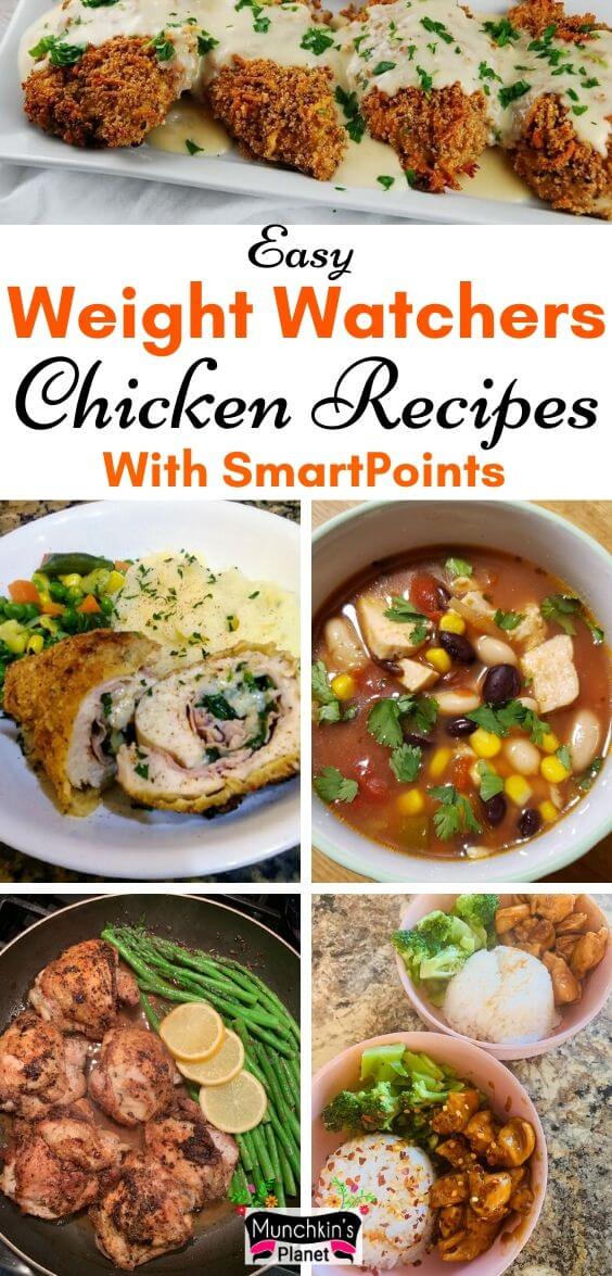 easy weight watchers chicken recipes