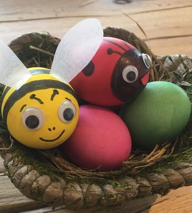 19 DIY Easter Egg Decorating Ideas | Munchkins Planet