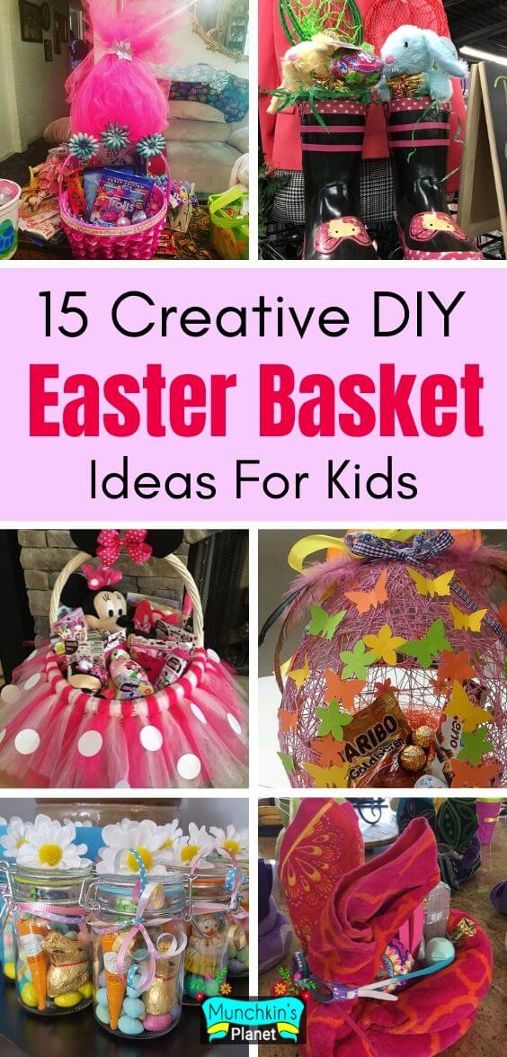 19 Diy Easter Basket Ideas For Kids