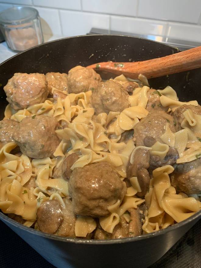 meatball stroganoff