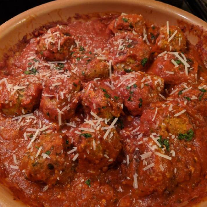 pizza meatballs