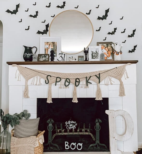 cheap easy diy indoor halloween decoration ideas 1