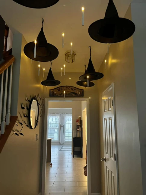 cheap easy diy indoor halloween decoration ideas 14