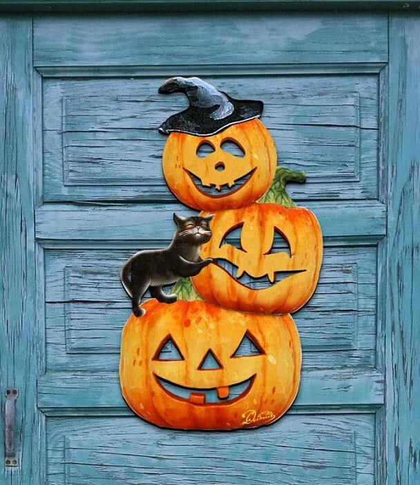 diy halloween door decoration ideas