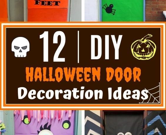 diy halloween door decoration ideas