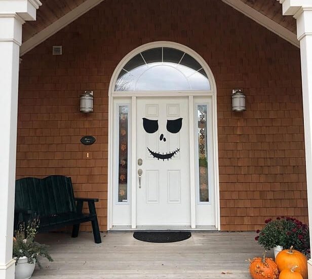 diy halloween door decorations ideas 8