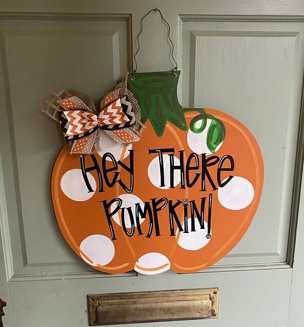 diy halloween door hanger 12