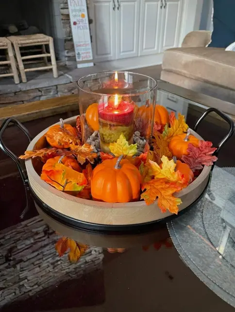diy thanksgiving centerpieces table 32