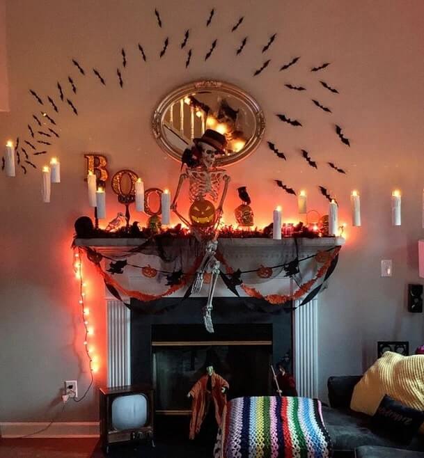 floating candles halloween decorations 4