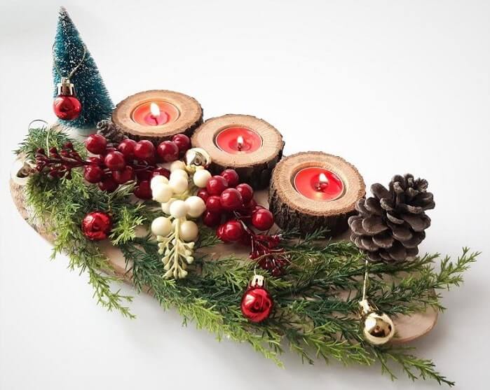 christmas table centerpieces decorations ideas 32