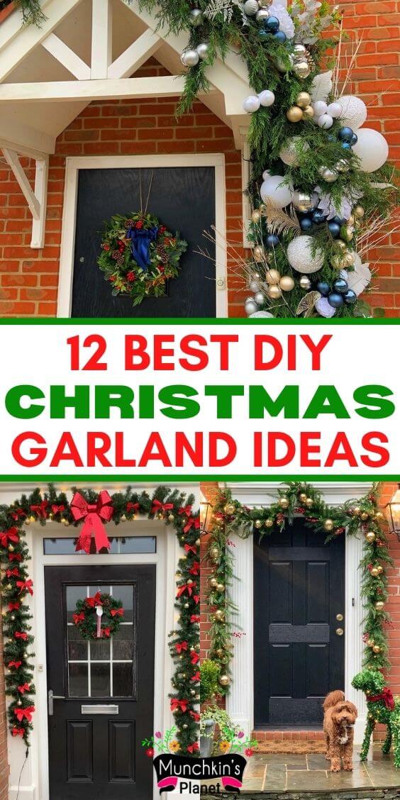 12 DIY Christmas Garland Ideas