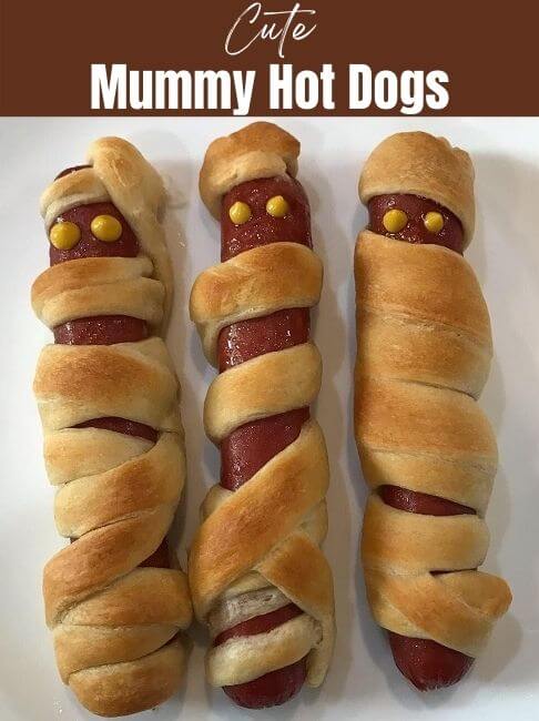 Cute Mummy Hot Dogs