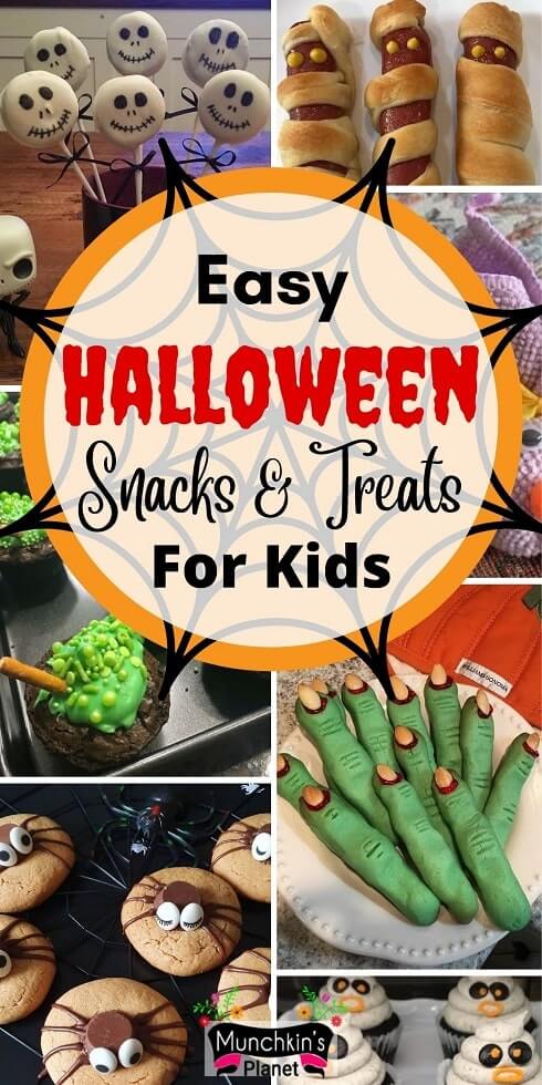 Easy Halloween Snacks And Treats For Kids