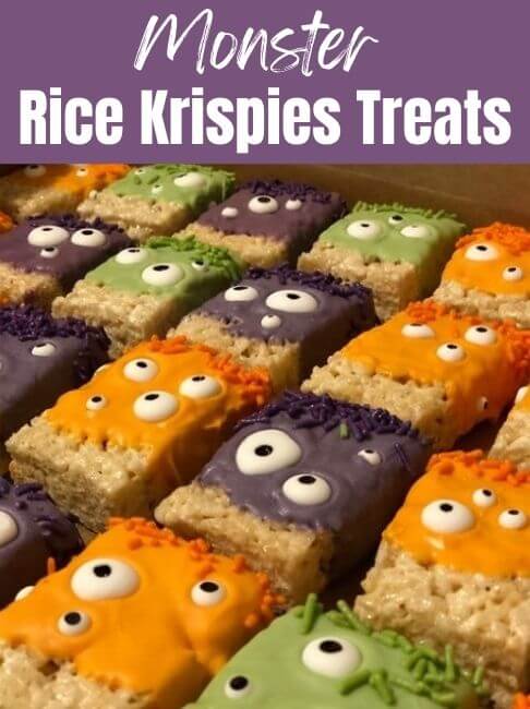 Monster Rice Krispies Treats