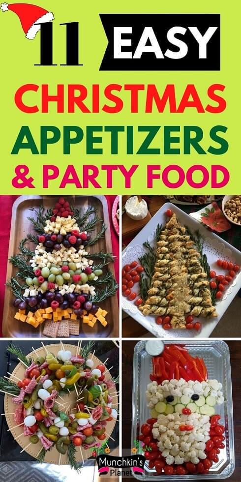 christmas appetizers party food ideas