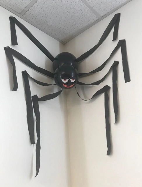 how to make the balloon spider