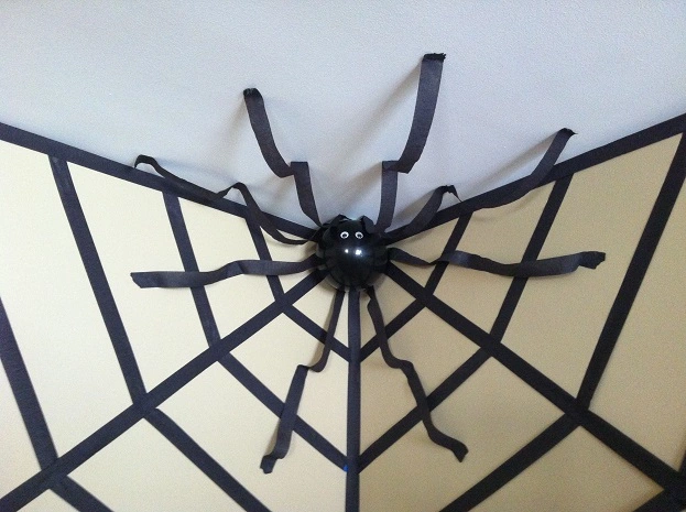 minecraft balloon spider decoration for birthday party