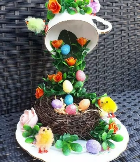 easy floating teacup easter centerpiece 4