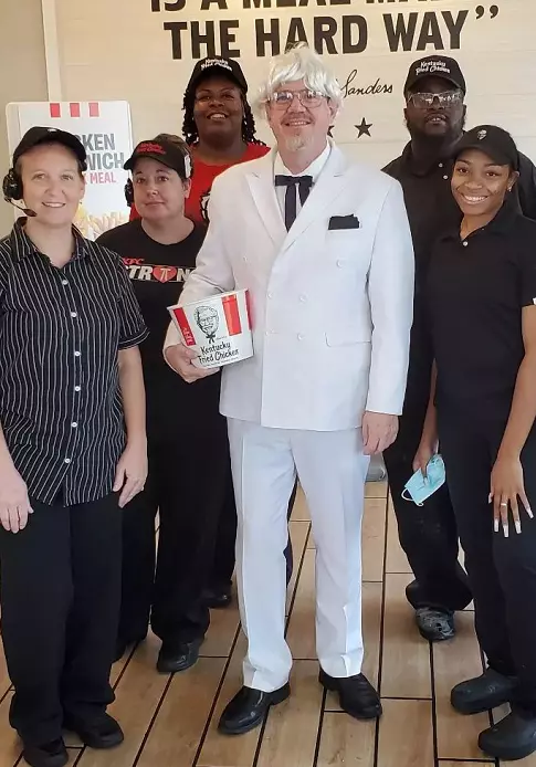 colonel sanders KFC Halloween Costume