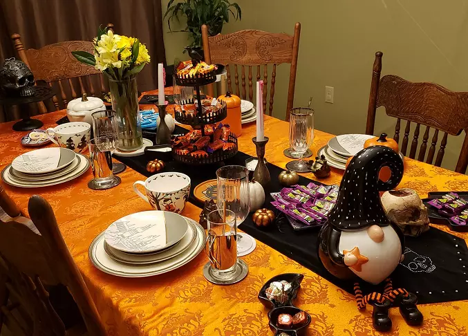 halloween table decor ideas