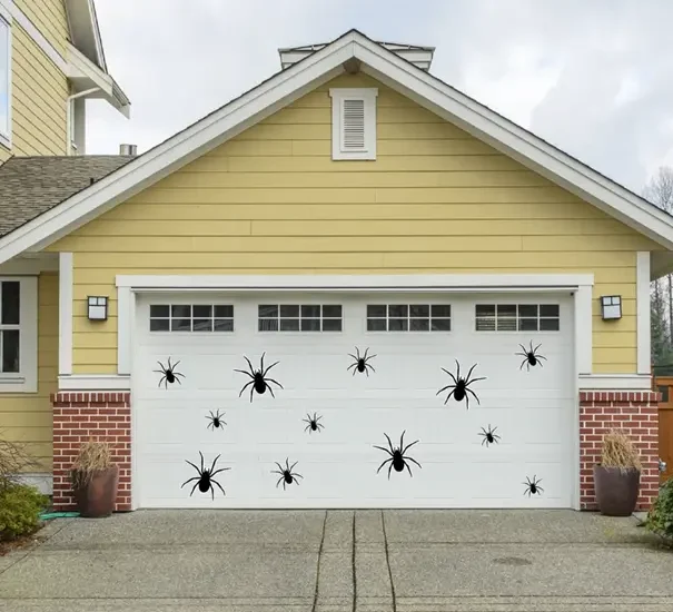 halloween garage door decorations 14
