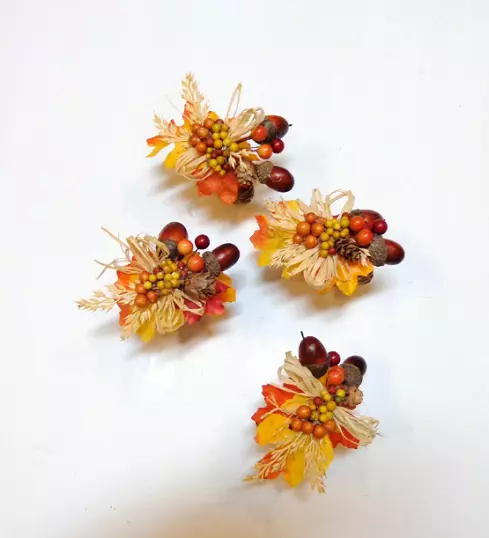 Harvest napkin rings