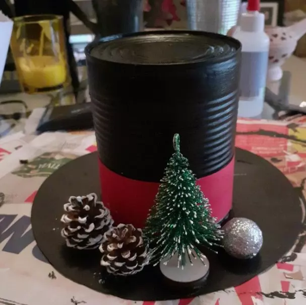 snowman hat centerpiece ideas