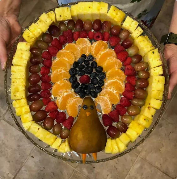 Thanksgiving Turkey fruit