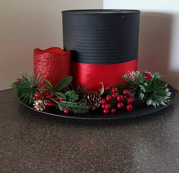 Christmas craft snowman hat