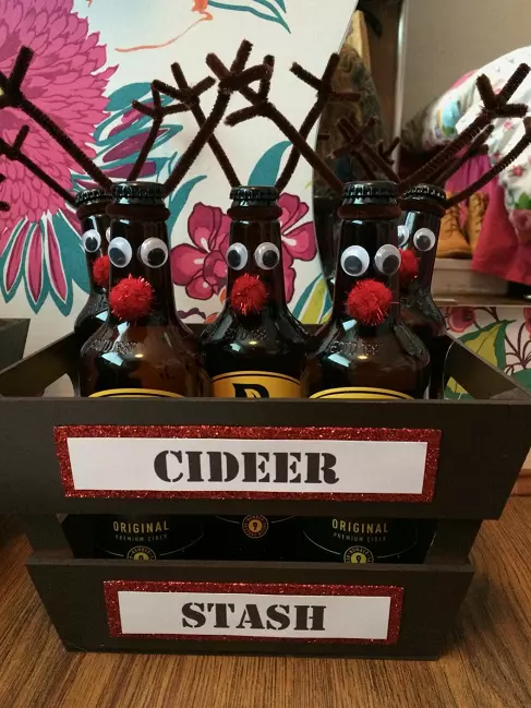 reindeer root beer DIY Gift