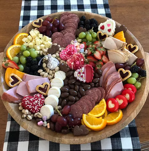 valentines day charcuterie board simple