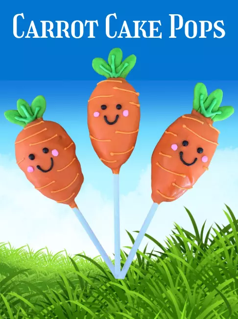 Carrot cake pops